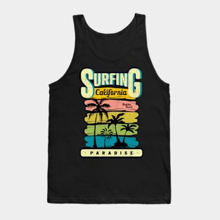 Surfing California Tank Top